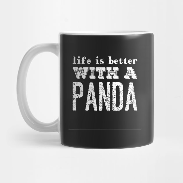 Life is better with a panda by captainmood